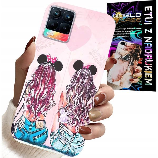 Custodia Per Realme 8 / 8 Pro - Modello Per Le Migliori Amiche Amiche-image