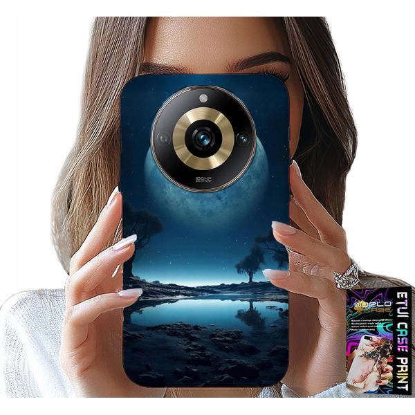 Custodia Per Realme 11 Pro - Luna Piena Custodia + Pellicola Protettiva-image
