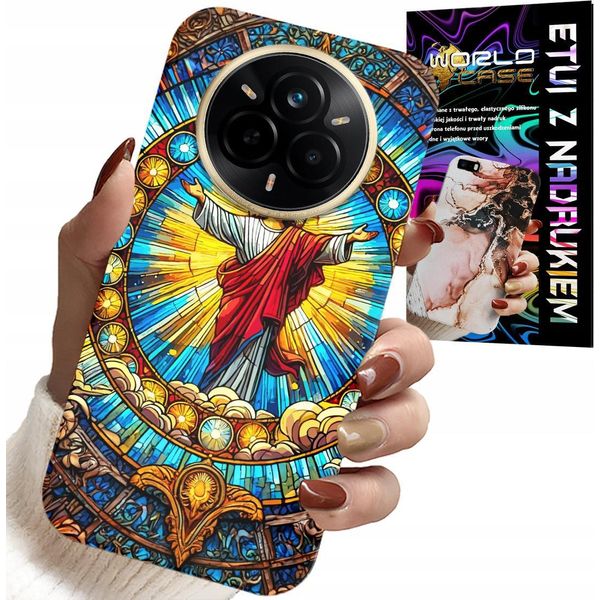Custodia Per Realme 14 Pro+ 5G - Gesù Cristianesimo Religione + Pellicola Protettiva-image