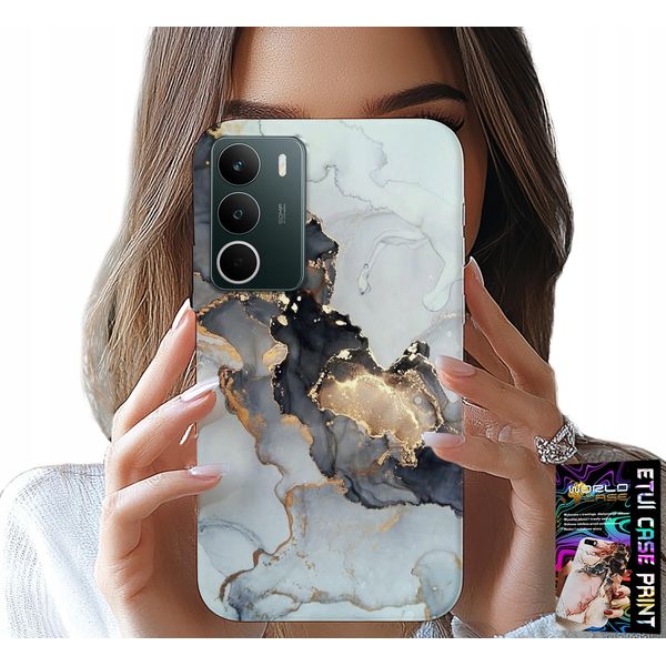 Custodia Per Realme C71 4G - Elegante Marmo Modelli Femminili Alla Moda-image