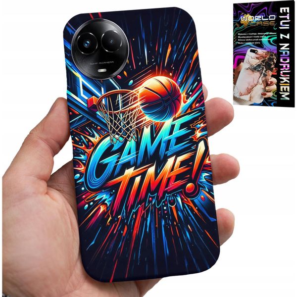 Custodia Per Realme C67 4G - Basket Nba Fan 23 Game Time, Cover-image