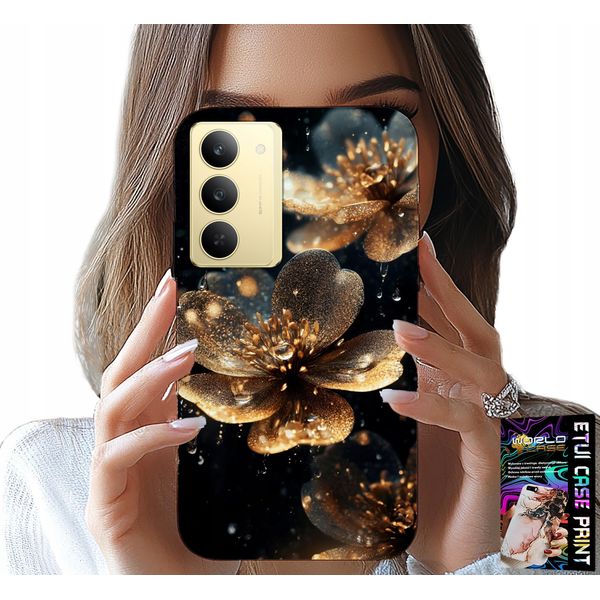 Custodia Per Realme 14X - Bellissimi Motivi Floreali, Cover Posteriori, Custodia-image