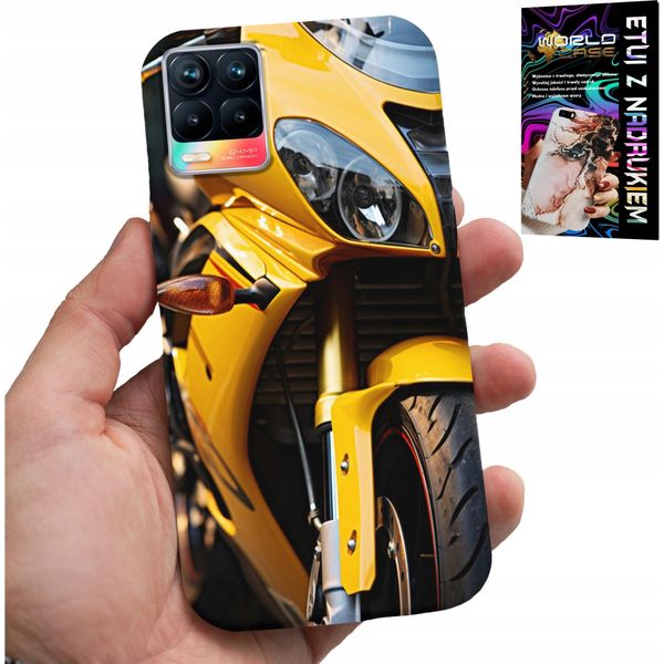 Custodia Per Realme 8 / 8 Pro - Motor Motocicletta Fan Custodia Case Plecki-image