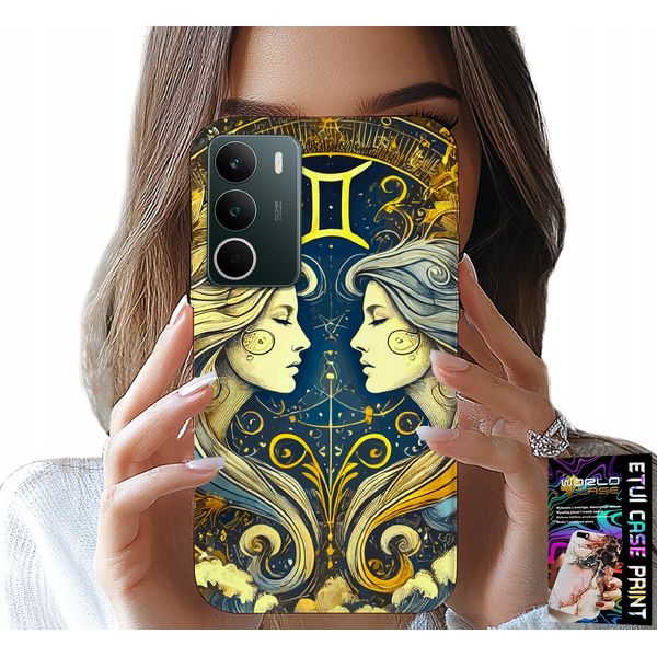 Custodia Per Realme C71 4G - Segno Zodiacale, Gemelli Astronomia Case-image