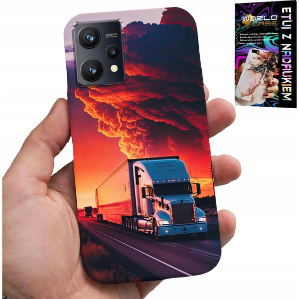Custodia Per Realme 9 Pro - Custodia Tir Truck + Vetro Temperato-image