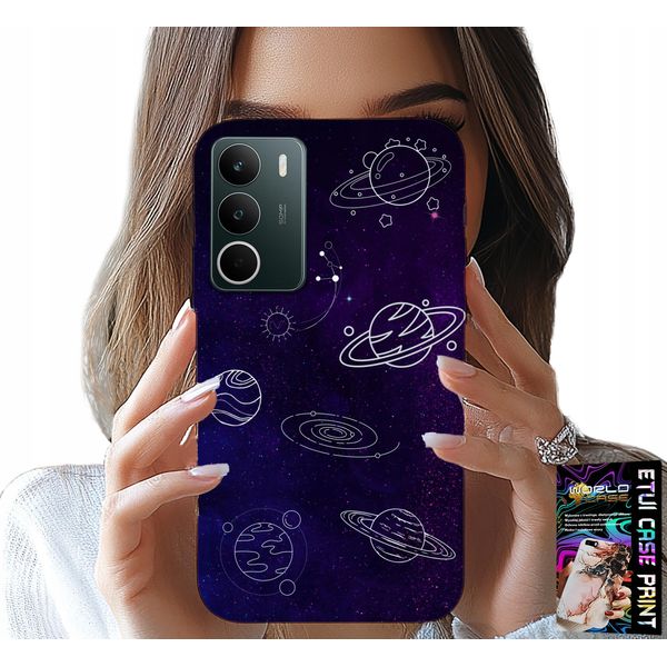 Custodia Per Realme C71 4G - Cosmo Pianeti Stelle Galassia Motivi-image