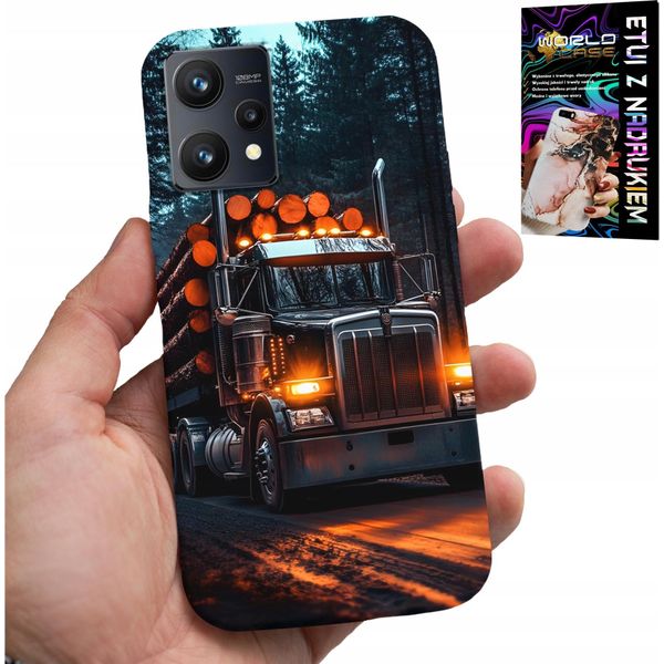 Custodia Per Realme 9 Pro - Tir Veicolo Pesante Schienale Custodia Case-image