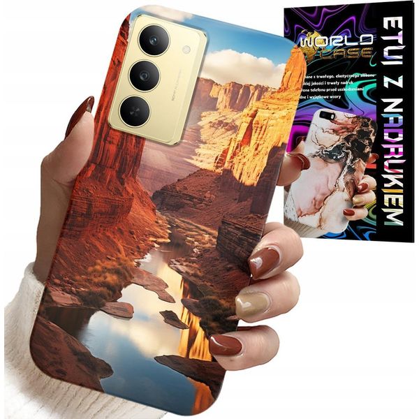Custodia Per Realme 14X - Grand Canyon Desert Beautiful Designs Case-image