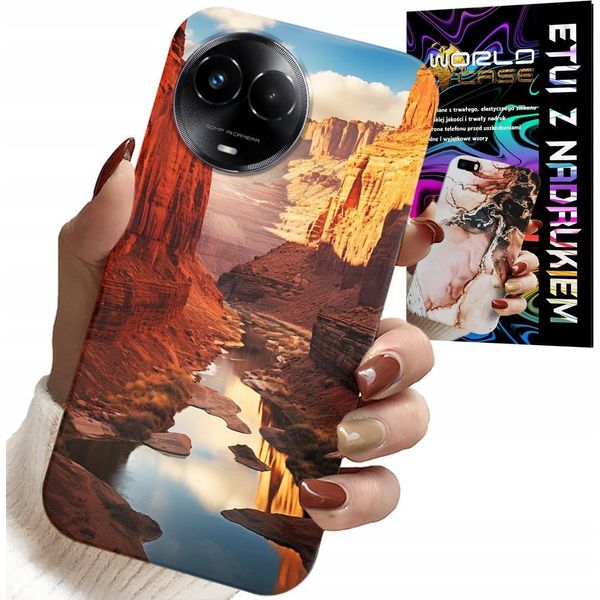 Custodia Per Realme C67 4G - Grand Canyon Desert Beautiful Designs Case-image