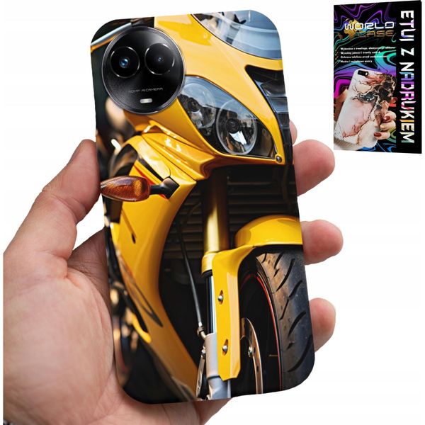 Custodia Per Realme C67 4G - Motor Motocicletta Fan Custodia Case Retro-image