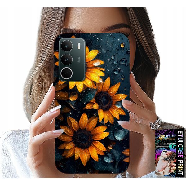Custodia Per Realme C71 4G - Girasoli, Girasole, Motivi Floreali-image