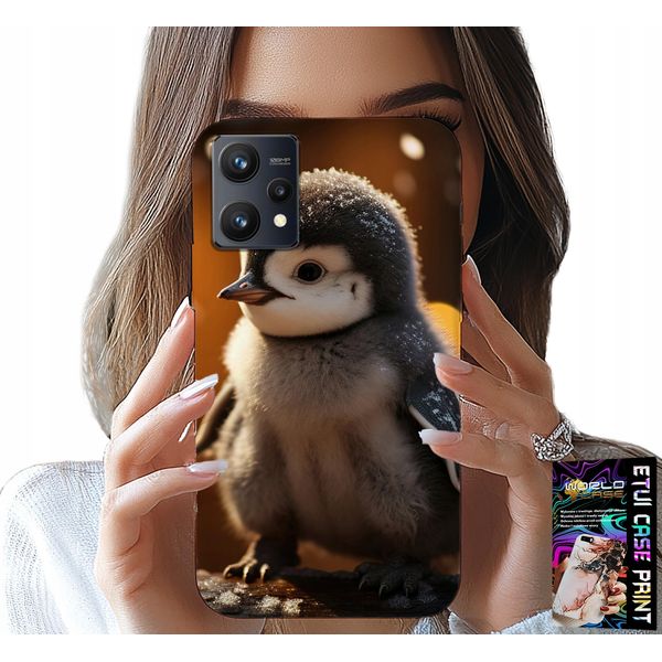 Custodia Per Realme 9 Pro - Pinguino Carino, Tuptak, Madagascar Motivi-image