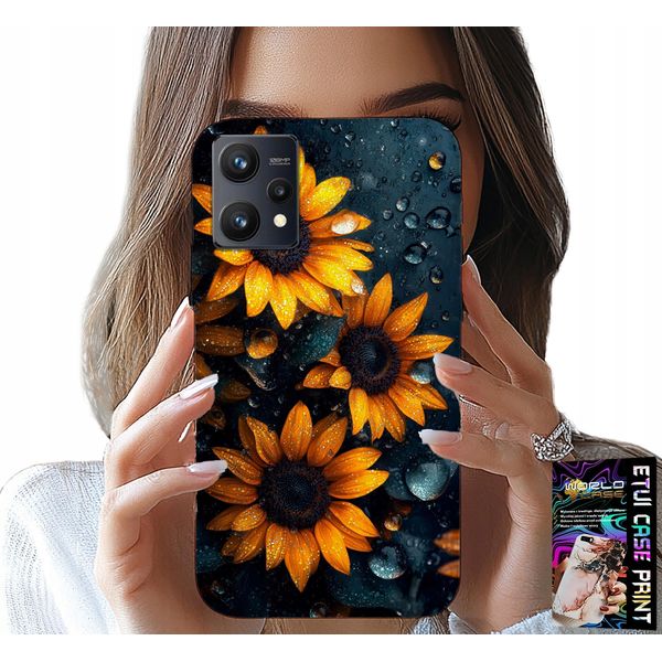 Custodia Per Realme 9 5G - Girasoli, Girasole, Motivi Floreali-image
