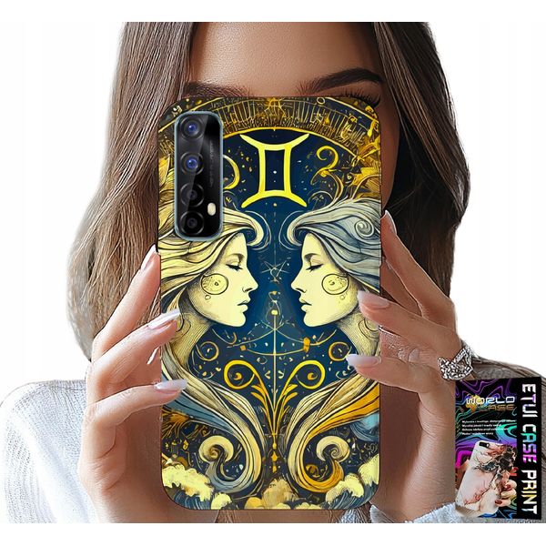 Custodia Per Realme 7 - Segno Zodiacale, Gemelli Astronomia Case-image