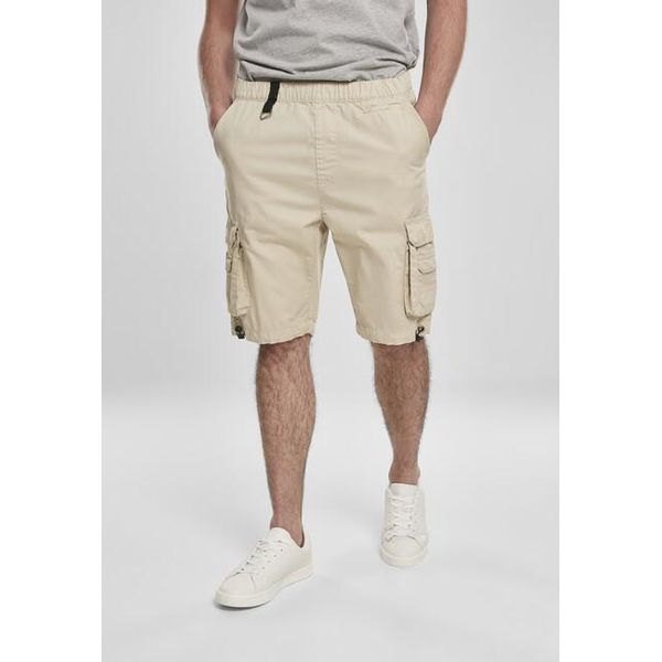 PáNské KraťAsy Urban Classics Pantaloncini Cargo Doppia Tasca In Cemento - M-image
