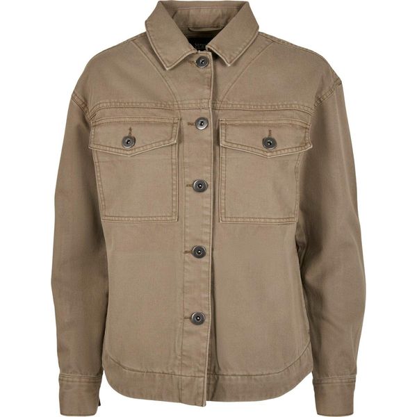 Urban Classics - Giacca A Camicia Oversize Da Donna Cachi - 5XL-image