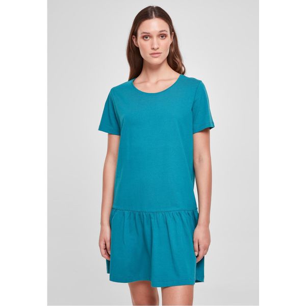 T-Shirt Da Donna Urban Classics Ladies Valance Tee Dress Verde Acqua - Xs-image
