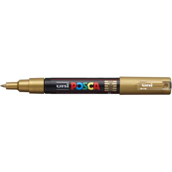 Marcatore A Pigmento Uni-Ball Posca (PC-1MC), Oro-image