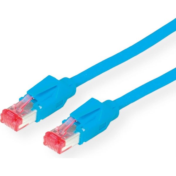 Roline Cat6 0,5M, 0,5M, Cat6, S/Ftp (S-STP), RJ-45, RJ-45, Modrá-image