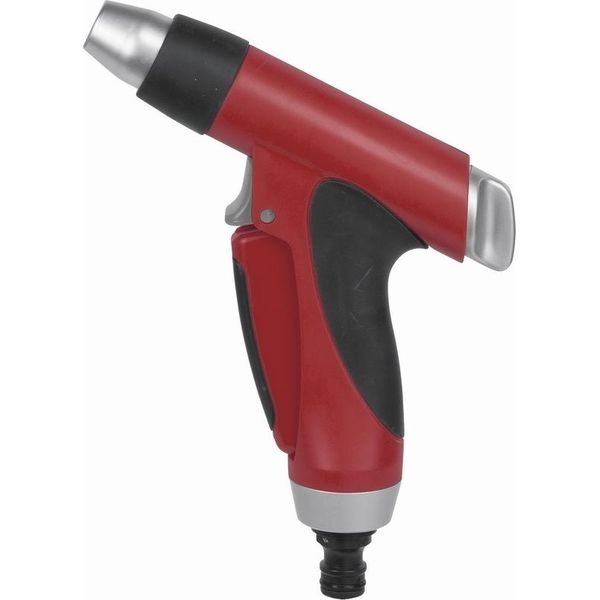 Kreator Spruzzatore Regolabile Per Giardino Pistola A Spruzzo Per Irrigazione Giardino Tubo Flessibile - Pistola A Spruzzo Alluminio 2 Funzioni-image