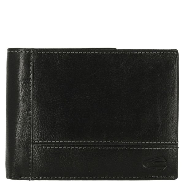 Camel Active Billfold Portafoglio Da Uomo Formato Orizzontale, Pelle Nera Nero Tokyo-image