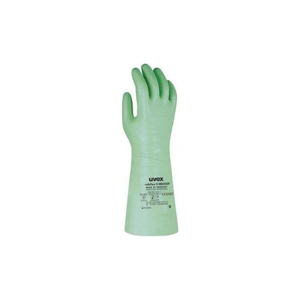 Uvex Guanto Di Sicurezza Rubiflex S NB35SF Verde Taglia 9-image