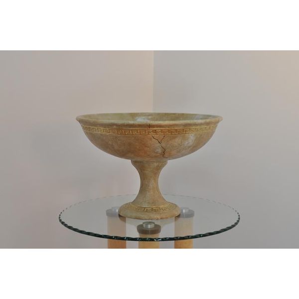 Decorativo Nuovo Grande Vaso Design Medusa Antica Ciotola Vasi Di Frutta Patera Decorazione-image
