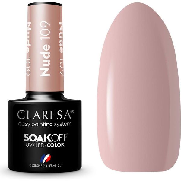 Claresa 109 Nude Uv Nail Polish 5Ml-image
