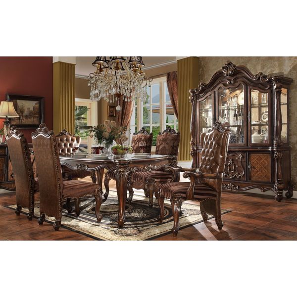 Set Completo Tavolo Da Pranzo + 6 Sedie Sala Da Pranzo Set Da Pranzo Gruppo Tavolo Legno Tavoli 7Pcs-image