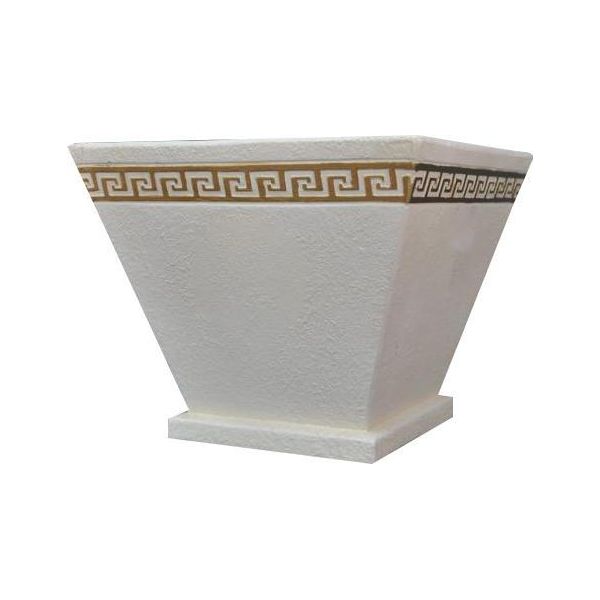 Antico Stile Decorativo Grande Vaso Design Medusa Nuovo Fiore Vaso Ciotola Decorazione-image