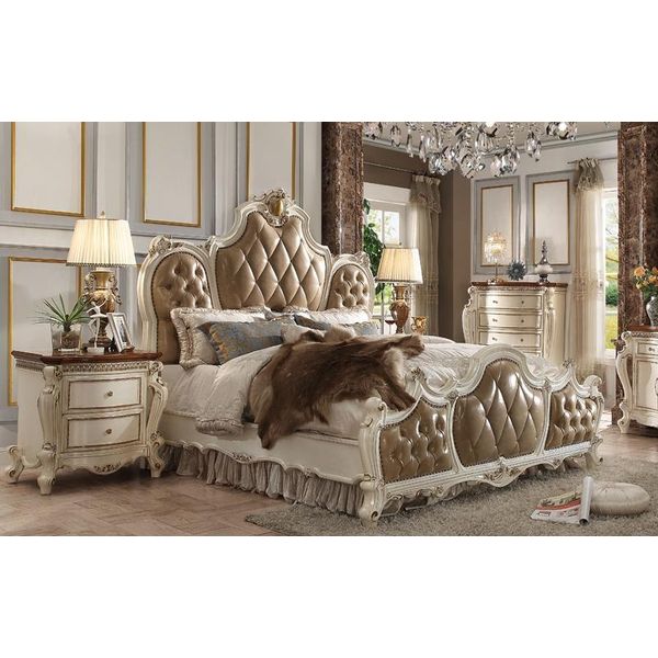 Letto Tappezzeria Design Lusso Letti Alberghieri Matrimoniali Camera Da Letto Chesterfield Nuovo-image