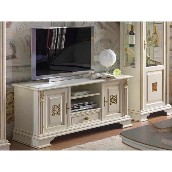 Credenza Lusso Design Cassettiera Laterale Mobile Basso Italia Mobili Nuovi-image