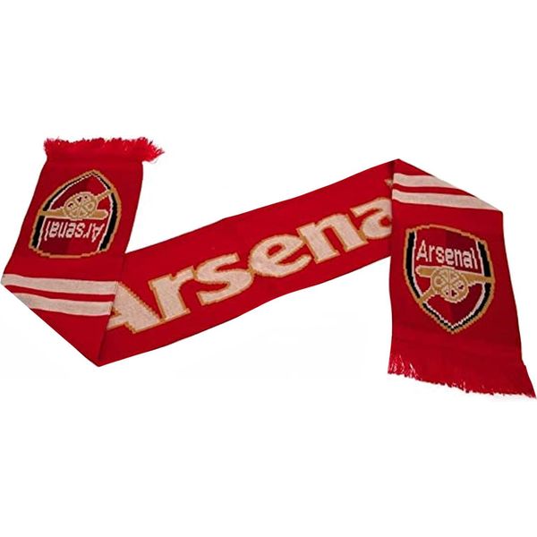 Arsenal Fc - Sciarpa "Gunners"" TA8577 (Taglia Unica) (Rosso/Bianco)"-image