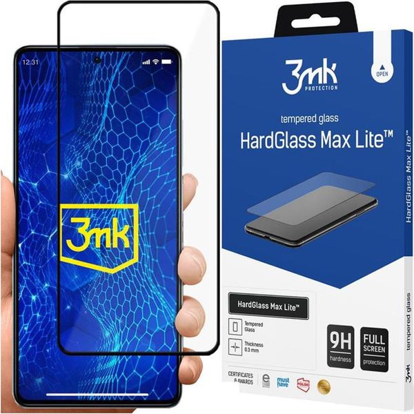 Redmi Note 12 5G - 3Mk Hardglass Max Lite Nero-image