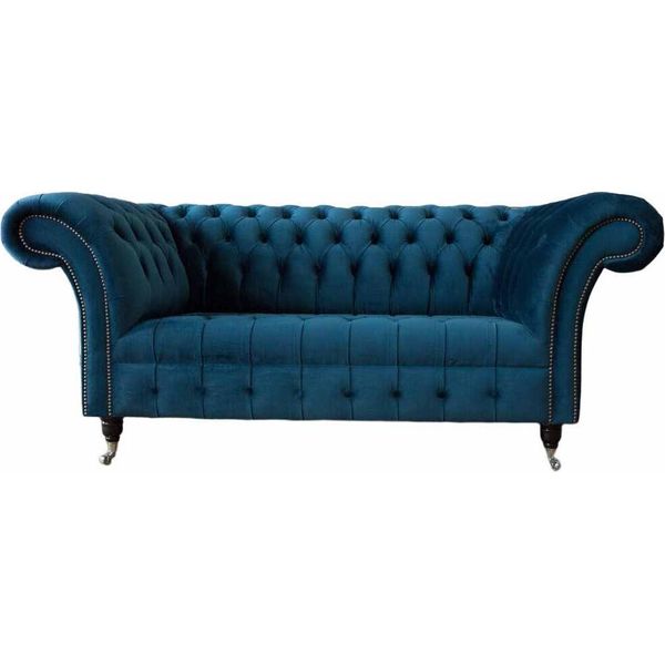 Divano 2 Posti Design Divani Imbottiti Divani Chesterfield Seduta Due Posti-image