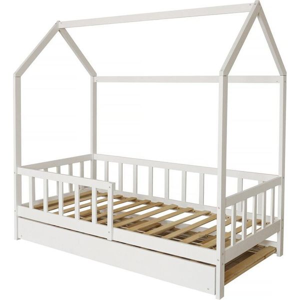 Letto Per Bambini "Paloma"" Con Cassetto - 90 X 190 Cm - Bianco"-image