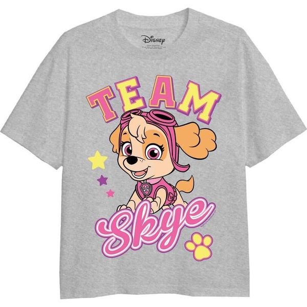 Paw Patrol - Maglietta "Team"" Per Bambina TV2719 (116) (Grigio)"-image
