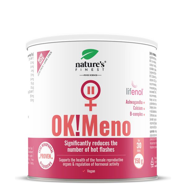 Ok! Meno - Per Una Menopausa Sana E Piacevole - Con Ashwagandha, Complesso B E Lifenol - 150 G-image
