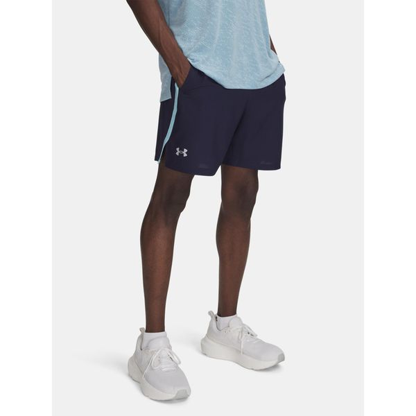Pantaloncini Under Armour Launch 7'' Blu S / Uomo Regular Blu S-image