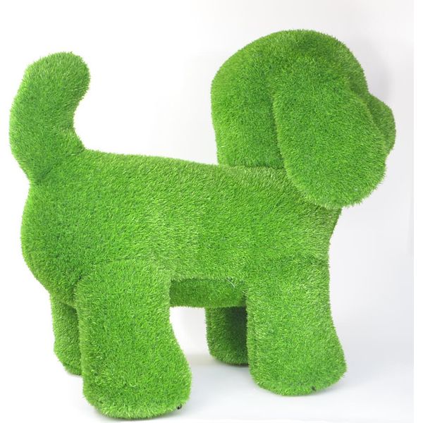 Aniplants, Figura In Erba, "Cane"", In Piedi, Decorazione Da Giardino, 91 Cm"-image