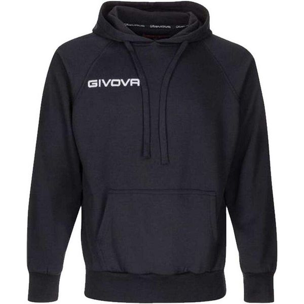 Givova Felpa Con Cappuccio Nero Xl Uomo Nero Xl-image