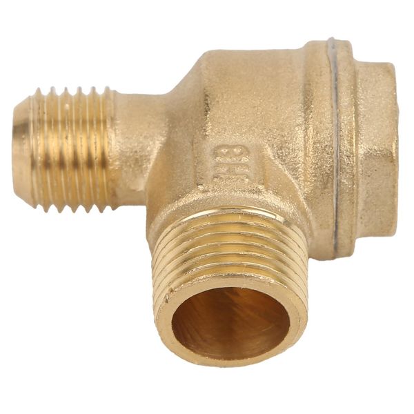 Valvola Di Ritegno A 2 Vie, Valvola Di Ritegno Del Compressore D'aria, Valvola Di Ritegno D'ottone, Valvola Di Ritegno Della Filettatura, Valvola Di Ritegno Della Macchina Senza Olio, Accessori Della Pompa D'aria-image