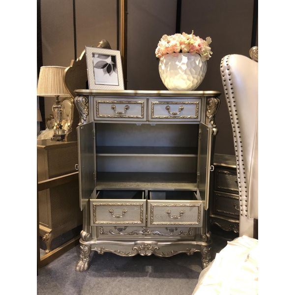 Buffet Credenza Cassettiera Veramente Artigianale In Legno Barocco Rococò Credenze Cassettiere-image