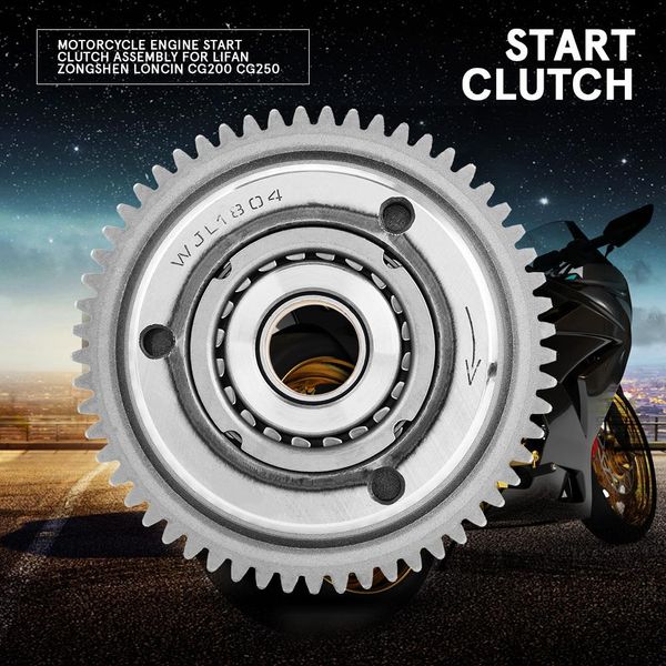 Frizione Di Avviamento, Frizione Di Avviamento Motore, Frizione Di Avviamento Motore Moto, Gruppo Frizione Di Avviamento, Frizione Di Avviamento Per CG200-image