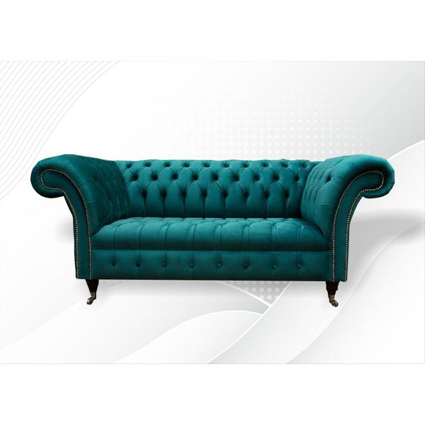 Divano 2 Posti Chesterfield Tappezzeria Design Divano Divani Lounge Club Divani-image