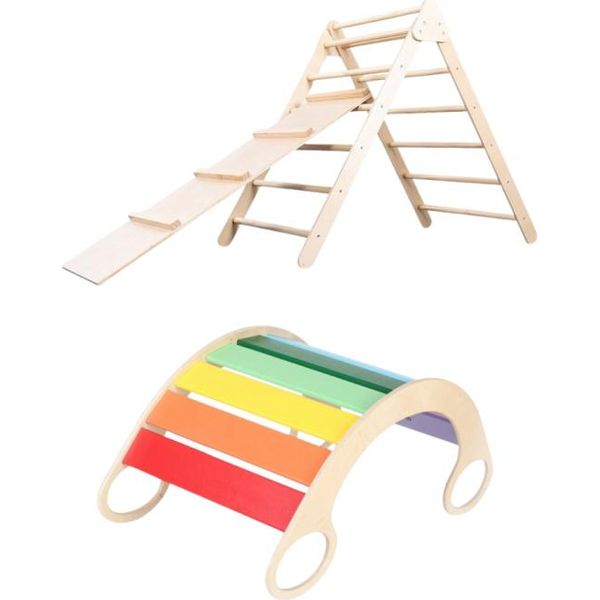 Set Montessori - Triangolo Pickler E Altalena 5In1-image