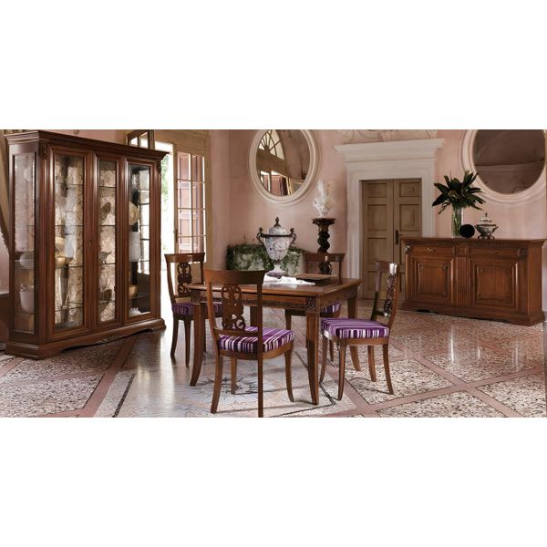 Tavolo Da Pranzo Tavoli Da Pranzo Tavoli Design Legno Classico Barocco Rococò Mobili Nuovo-image