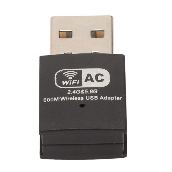 Scheda Di Rete Wireless, Scheda Di Rete A Doppia Banda, Adattatore Wifi Per Pc, Scheda Di Rete Wireless 600M, Ricevitore Wifi, Adattatore Wifi-image