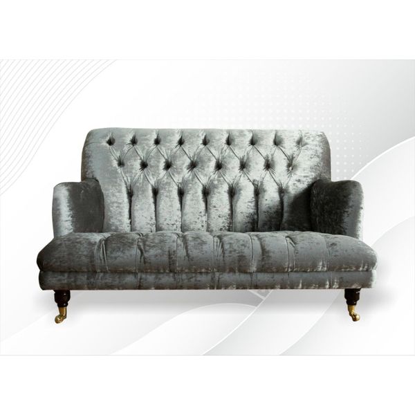 Divano Set Di 2 Design Divano Chesterfield Tappezzeria Divano Moderno Lusso Nuovo-image