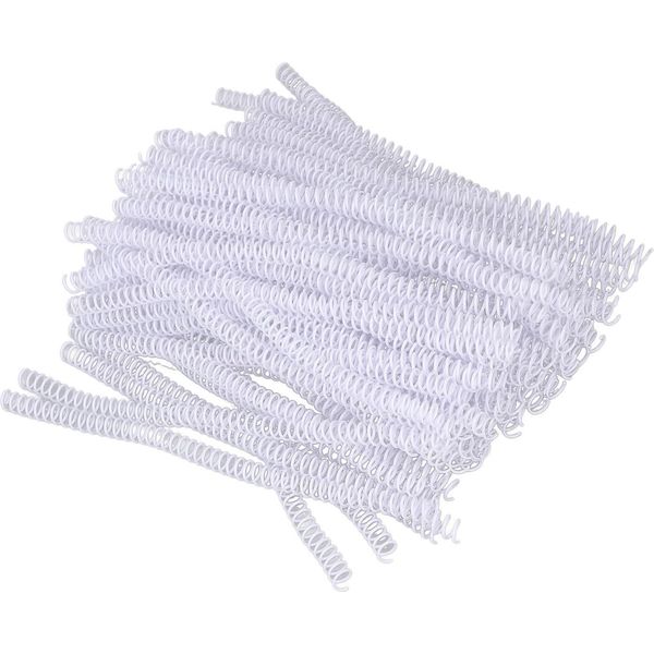 Bobine Di Rilegatura A Spirale, Bobine Di Rilegatura A Spirale In Plastica, Bobine Di Rilegatura A Spirale Da 9,5 Mm, Bobine Di Rilegatura A Spirale Da 3/8 Di Pollice, Bobine Di Rilegatura A Spirale Con Capacità Di 75 Fogli, Spirali Di Rilegatura-image